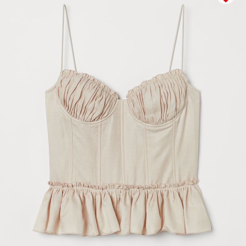 H&M BROCK COLLECTION NWT Corset Style Top - Picture 16 of 16